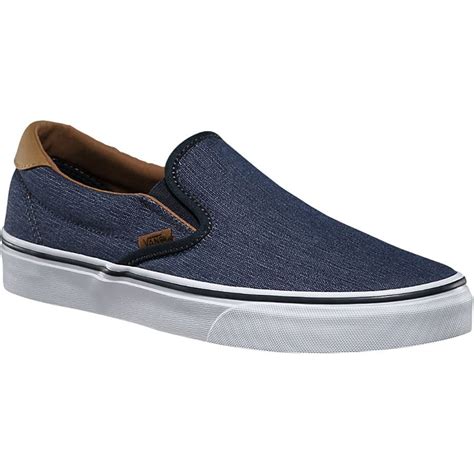 men's denim slip on shoes